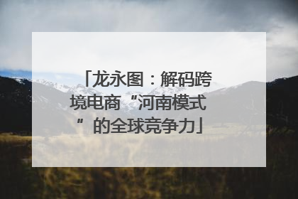 龙永图：解码跨境电商“河南模式”的全球竞争力